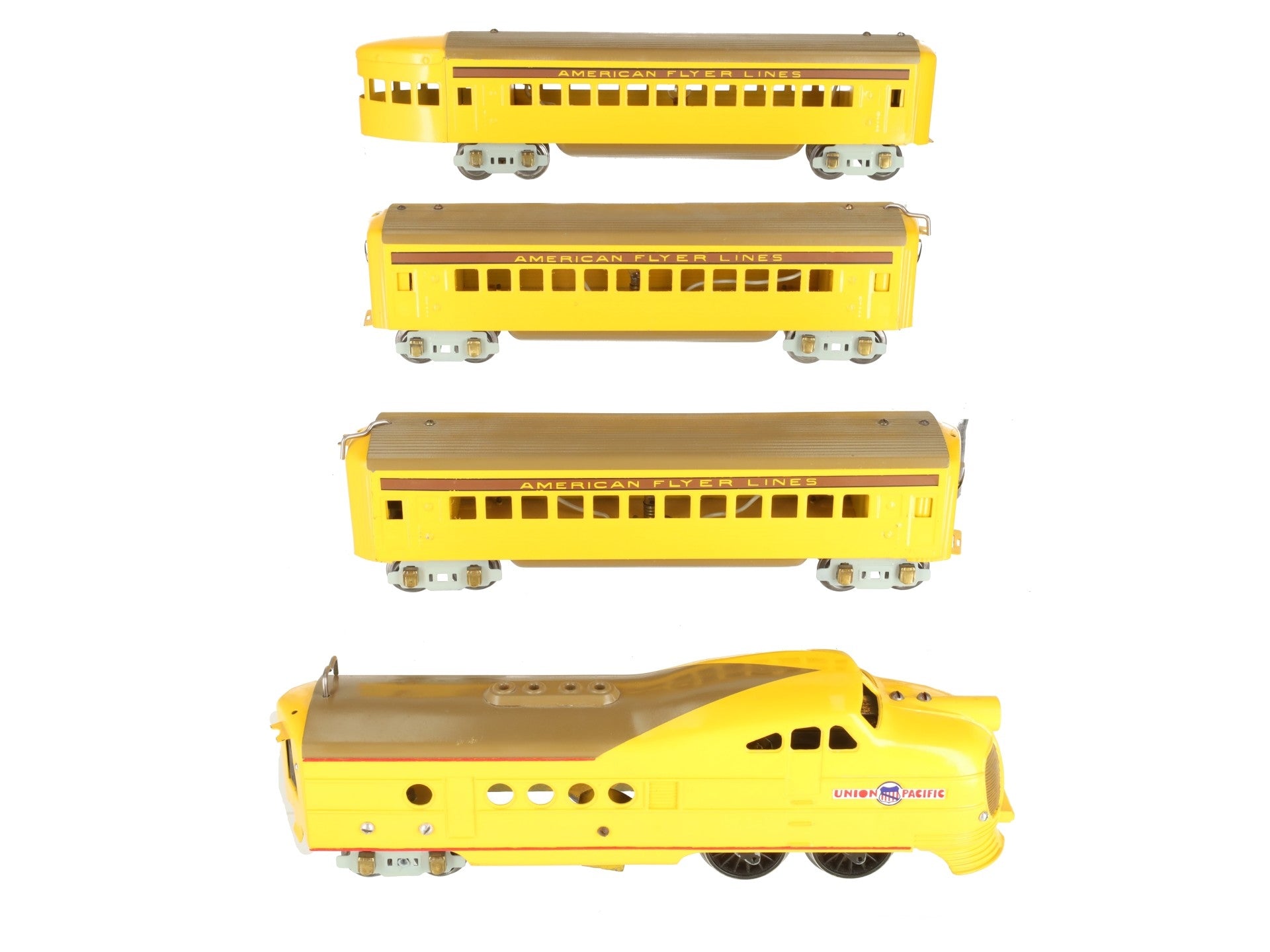 American Flyer 1730 Vintage O Prewar Streamlined Train Set EX