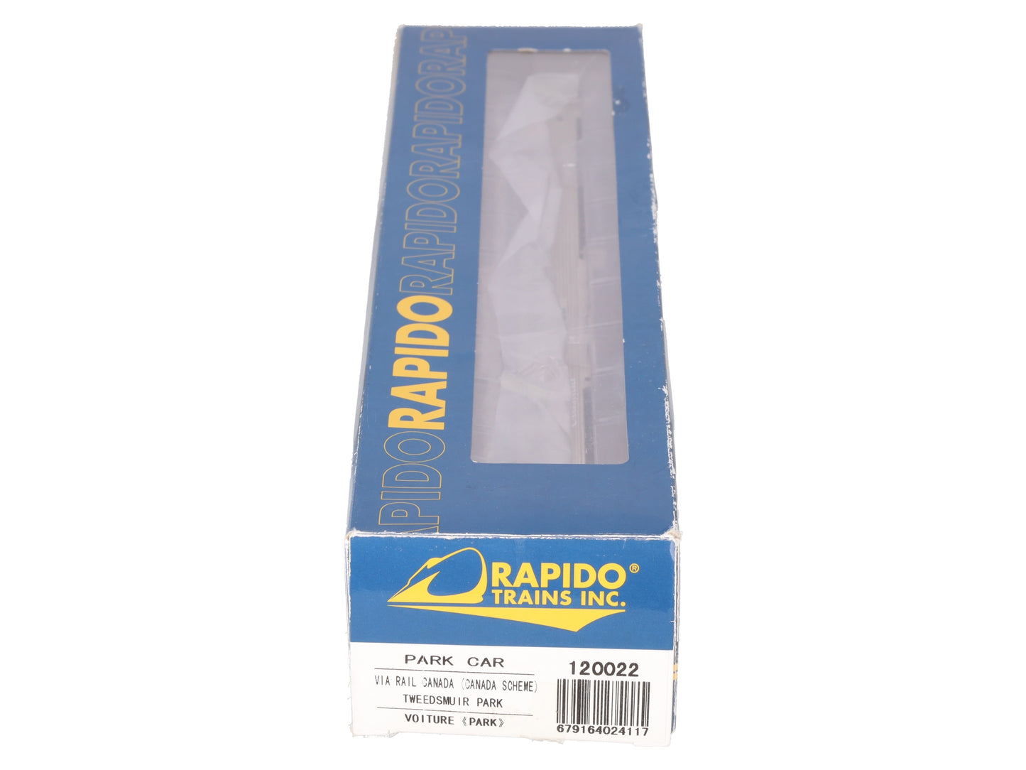 Rapido Trains 120022 HO Scale Rail Canada "Tweedsmuir Park" Park Car LN/Box