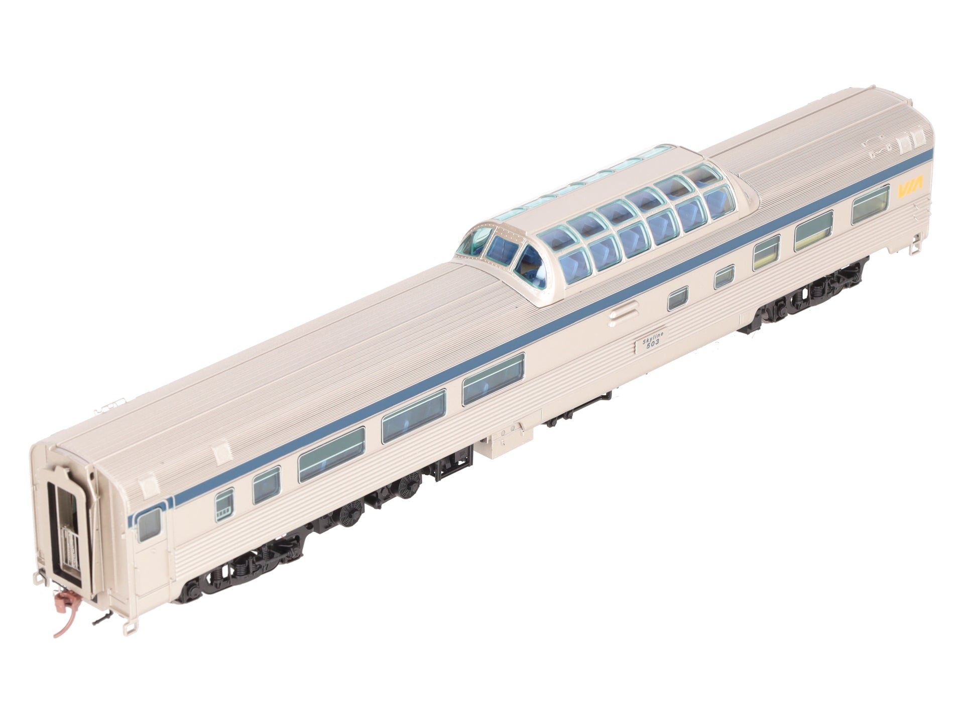 Rapido Trains 116034 HO Via Rail Canada Budd Mid-Train Dome #503 LN/Box