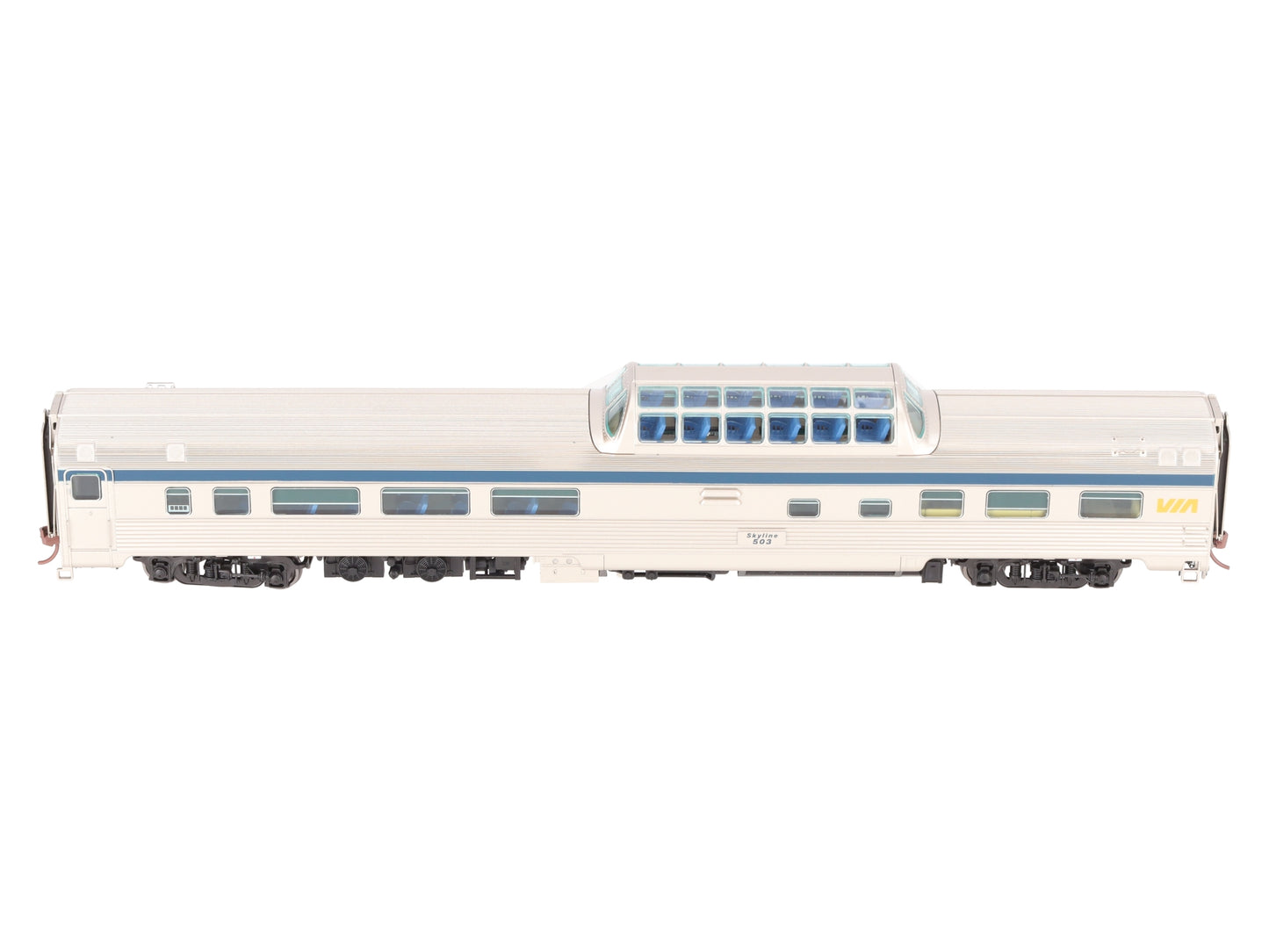 Rapido Trains 116034 HO Via Rail Canada Budd Mid-Train Dome #503 LN/Box