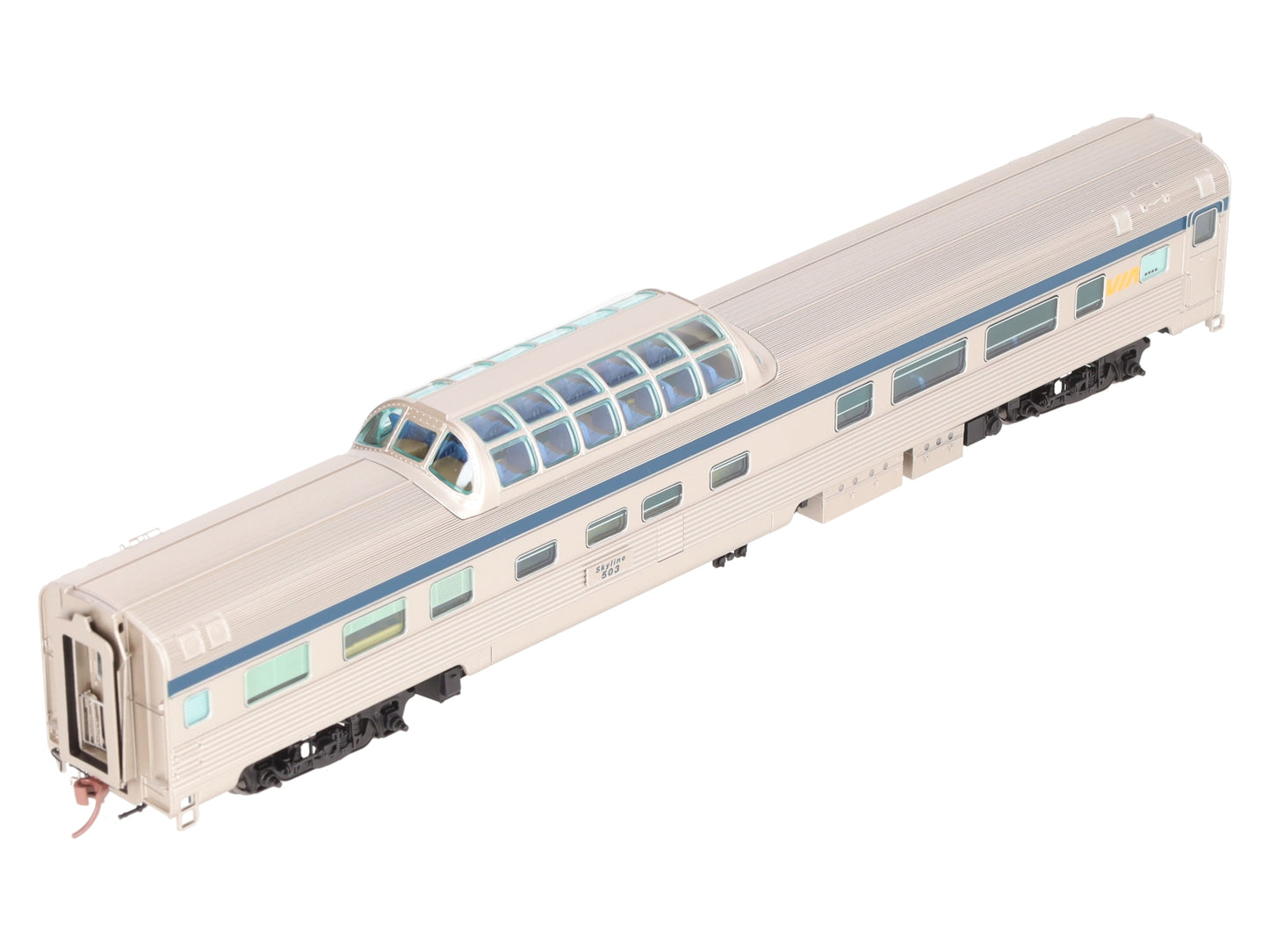 Rapido Trains 116034 HO Via Rail Canada Budd Mid-Train Dome #503 LN/Box