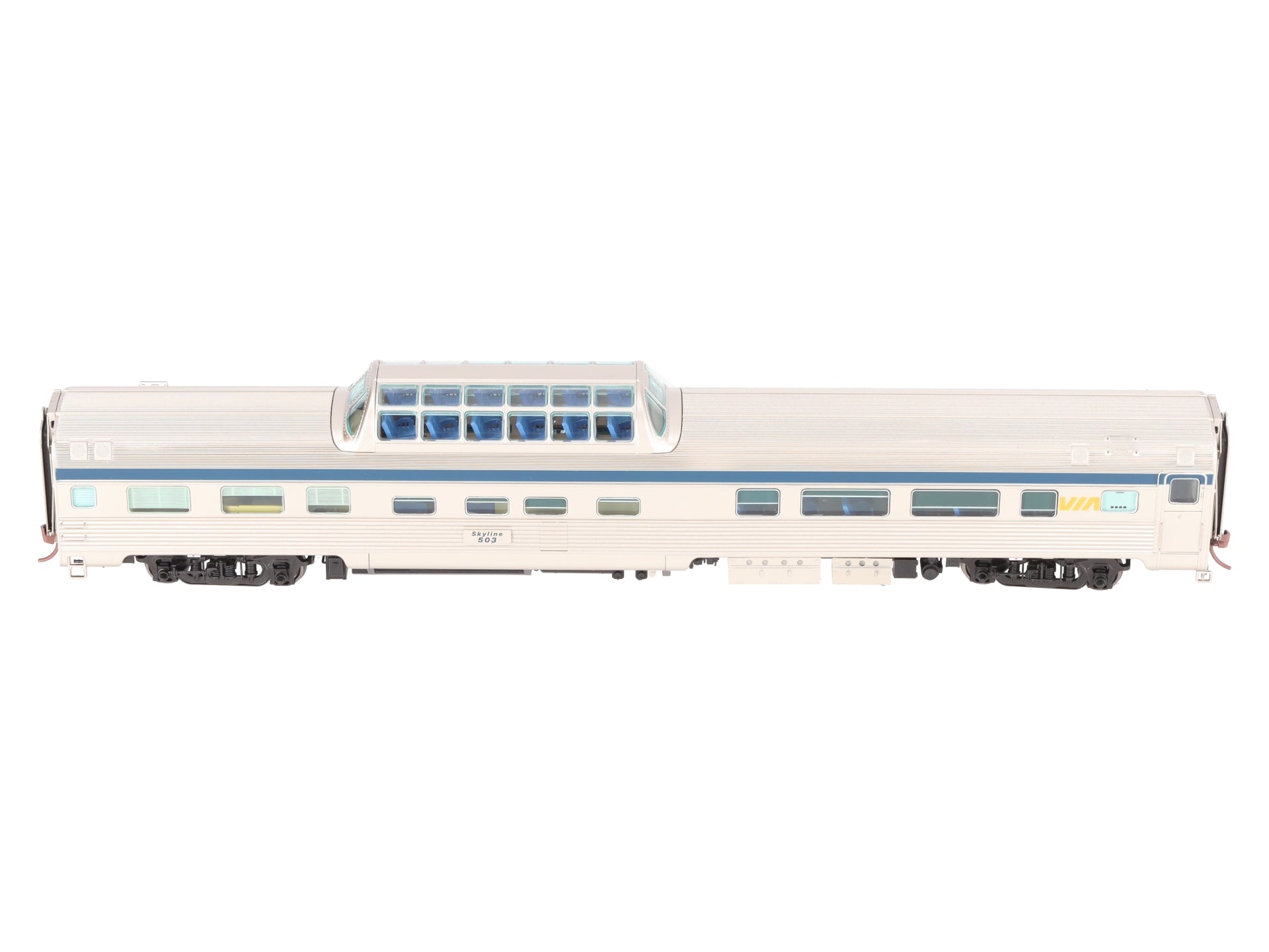 Rapido Trains 116034 HO Via Rail Canada Budd Mid-Train Dome #503 LN/Box