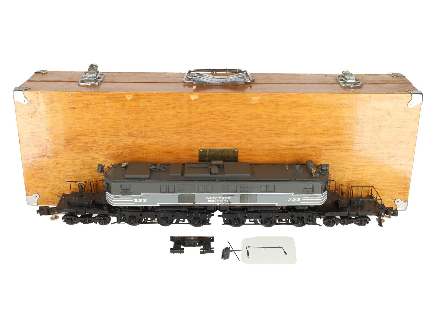 3rd Rail 222 O BRASS New York Central P-2 Electric Locomotive #222 VG/Box