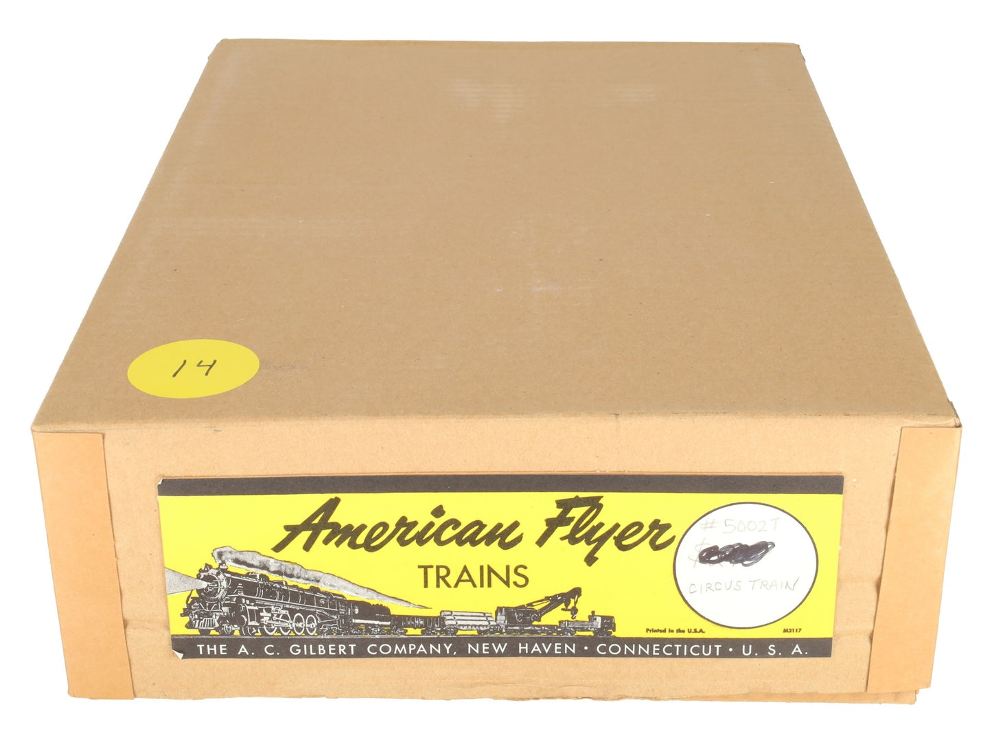 American Flyer 5002T Vintage S Circus Train Set EX