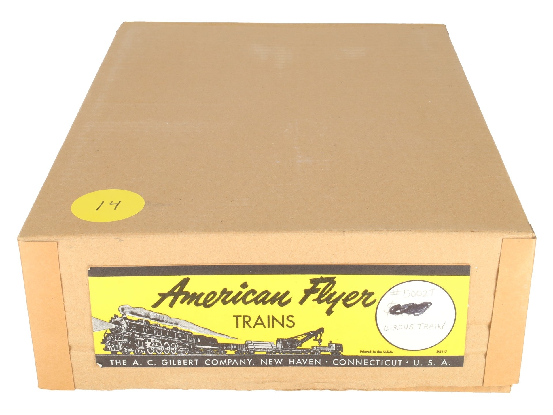 American Flyer 5002T Vintage S Circus Train Set EX