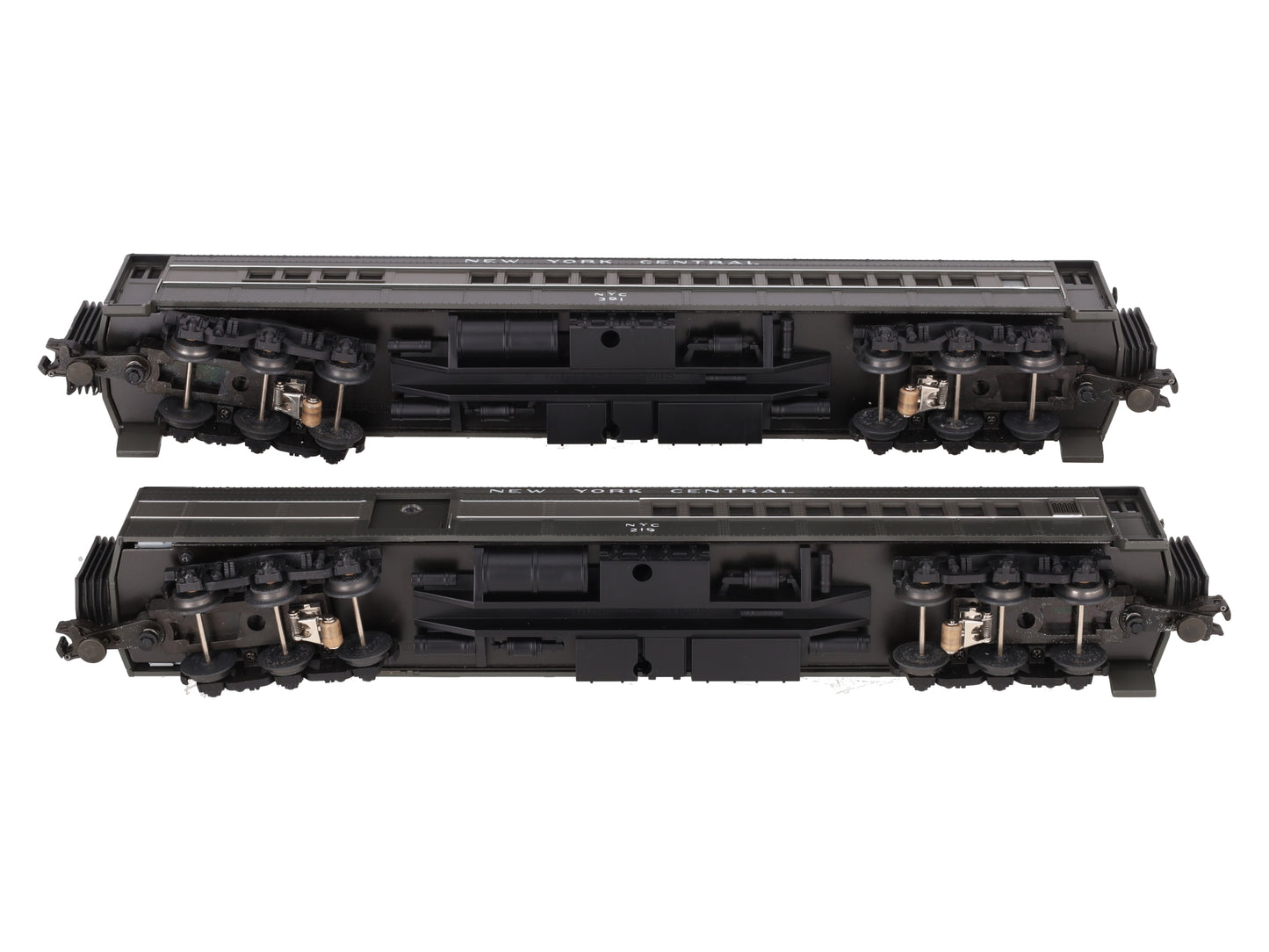 MTH 20-6654 O NYC 70' Streamlined Sleeper/Diner Passenger Car Set (Set of 2) EX/Box