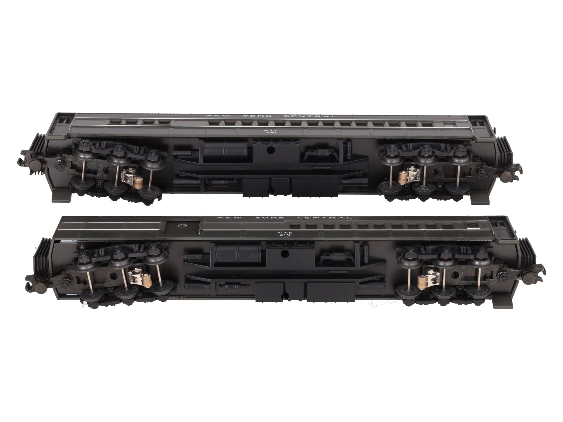 MTH 20-6654 O NYC 70' Streamlined Sleeper/Diner Passenger Car Set (Set of 2) EX/Box