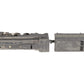 Lionel 221 Vintage O NYC  Dreyfuss Gray 2-6-4 Steam Locomotive & 221W Tender VG