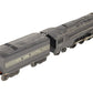 Lionel 221 Vintage O NYC  Dreyfuss Gray 2-6-4 Steam Locomotive & 221W Tender VG