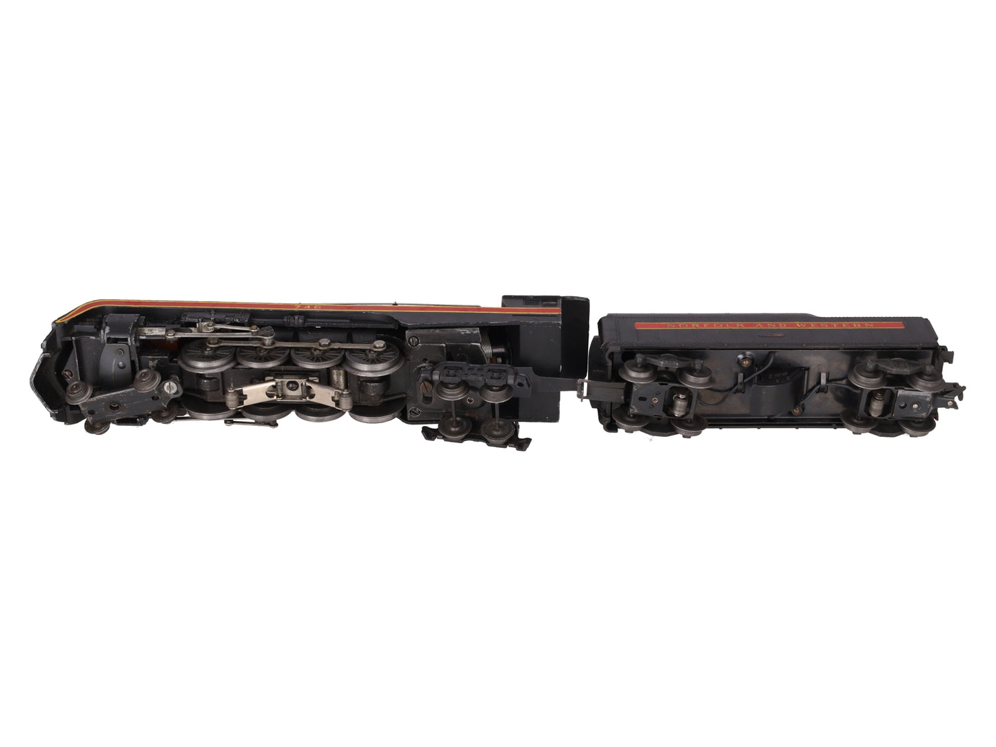 Lionel 746 Vintage O N&W J Class 4-8-4 Steam Locomotive & 746W Tender