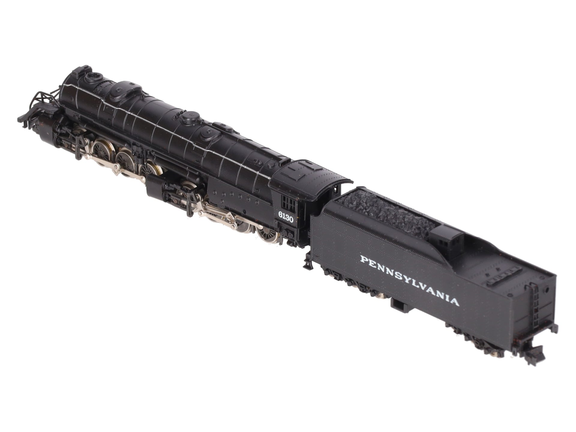 Con-Cor 3201C N Scale Pennsylvania 2-8-8-2 Steam Locomotive & Tender #6130 EX