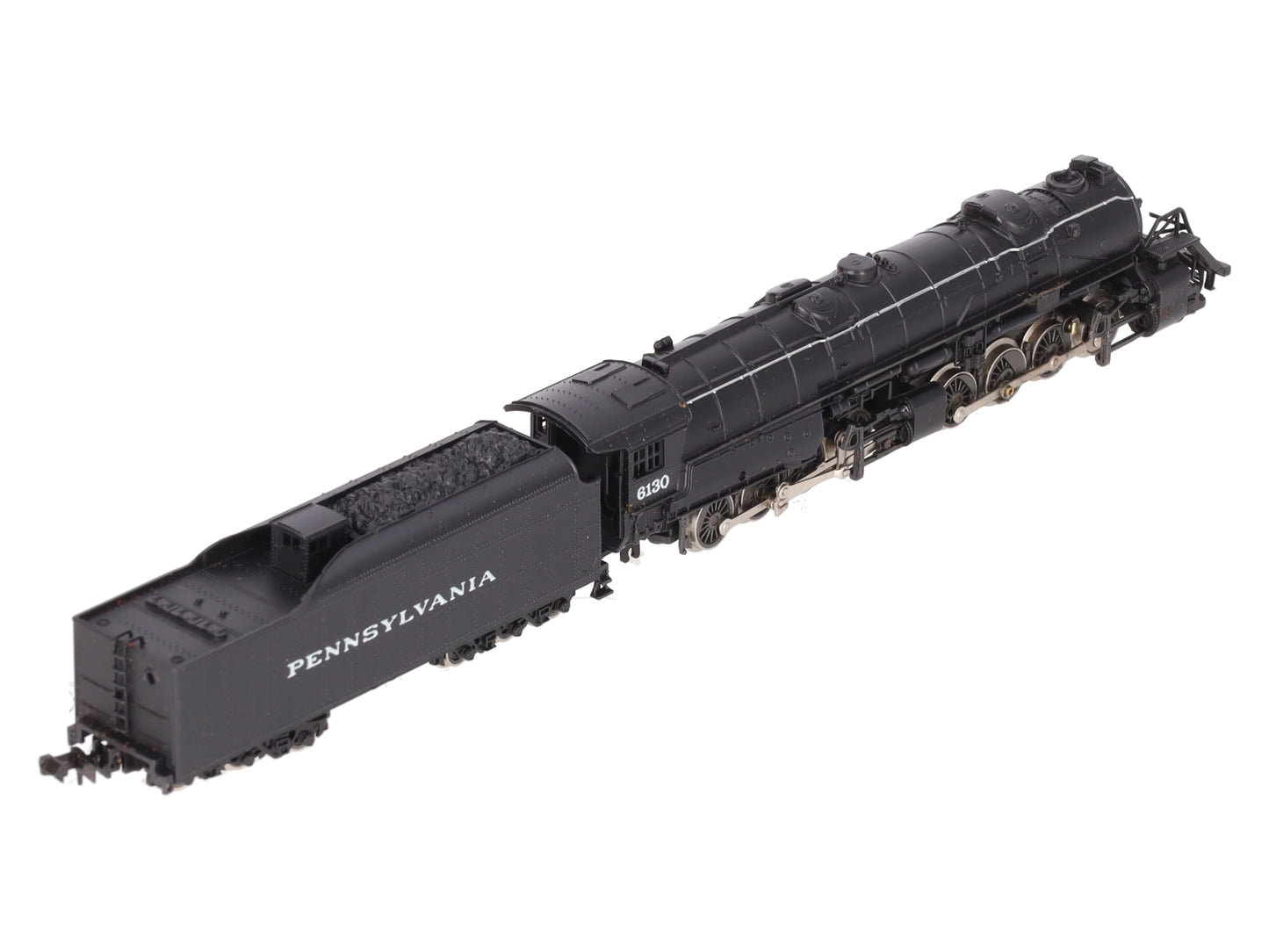Con-Cor 3201C N Scale Pennsylvania 2-8-8-2 Steam Locomotive & Tender #6130 EX