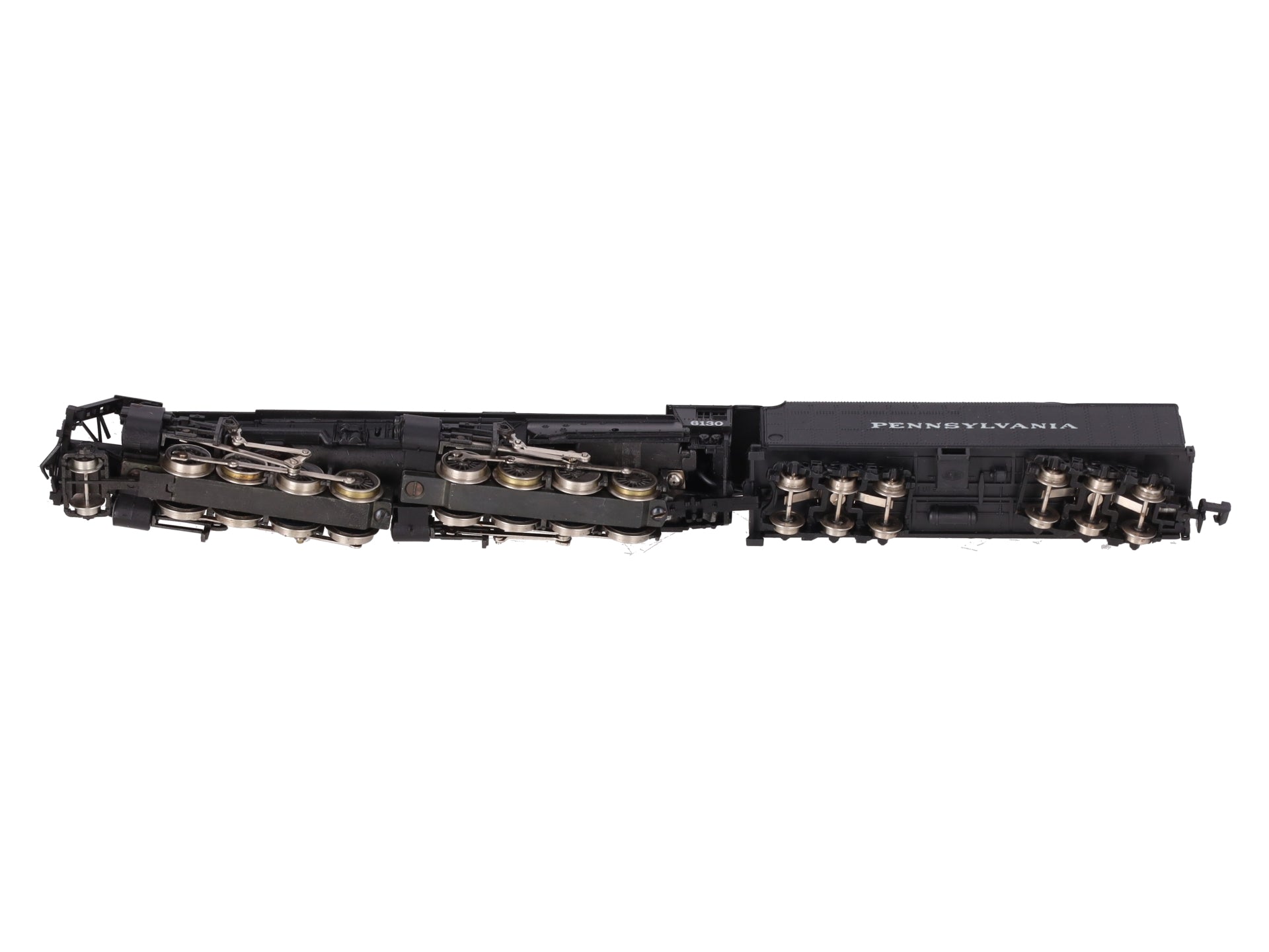 Con-Cor 3201C N Scale Pennsylvania 2-8-8-2 Steam Locomotive & Tender #6130 EX