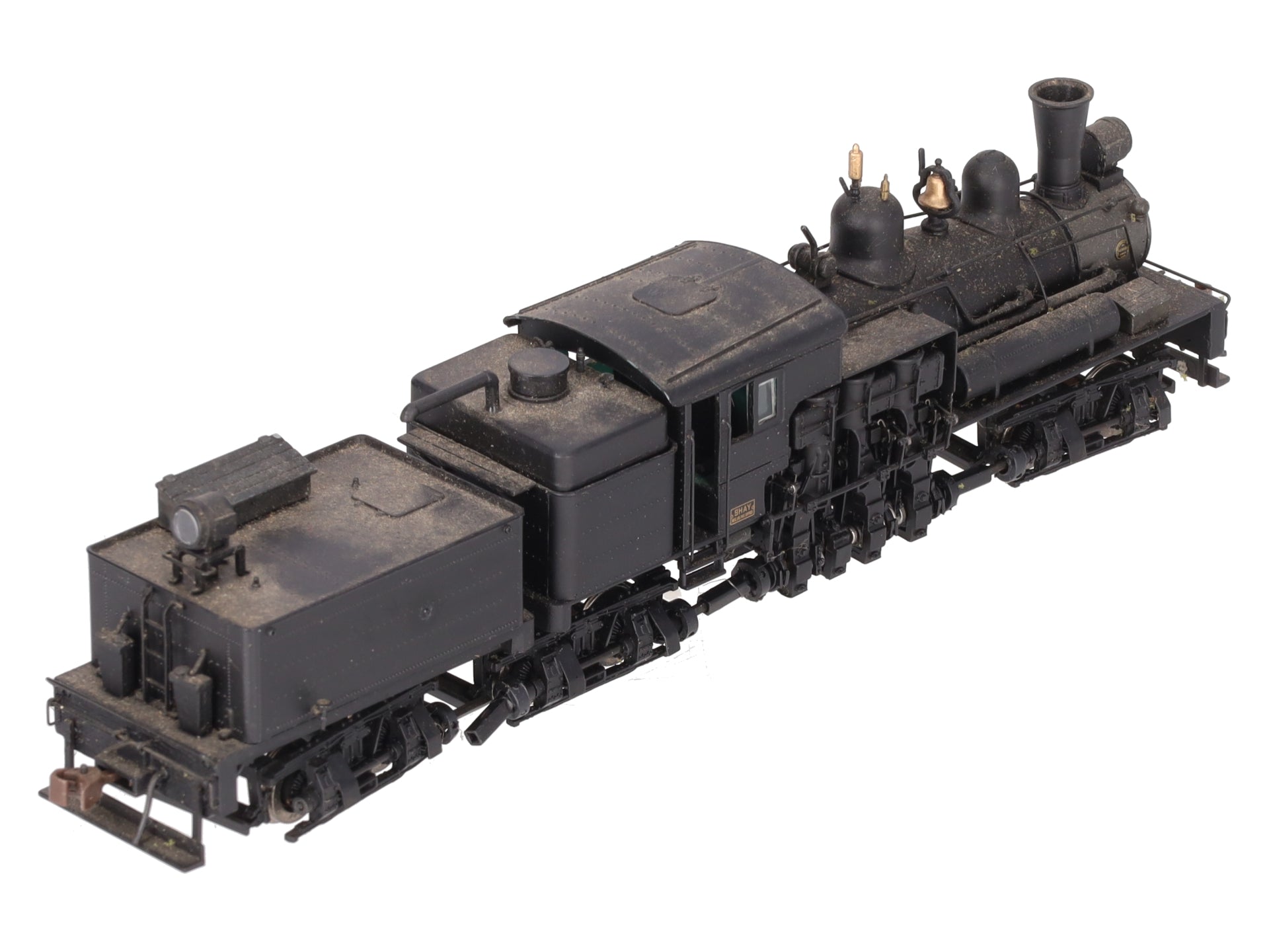 Bachmann 84704 Undecorated 80T 3-Truck Shay w/DCC/Sound EX