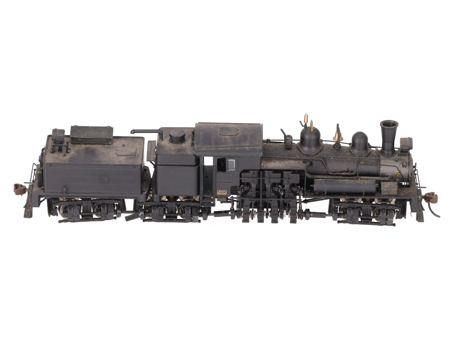 Bachmann 84704 Undecorated 80T 3-Truck Shay w/DCC/Sound EX