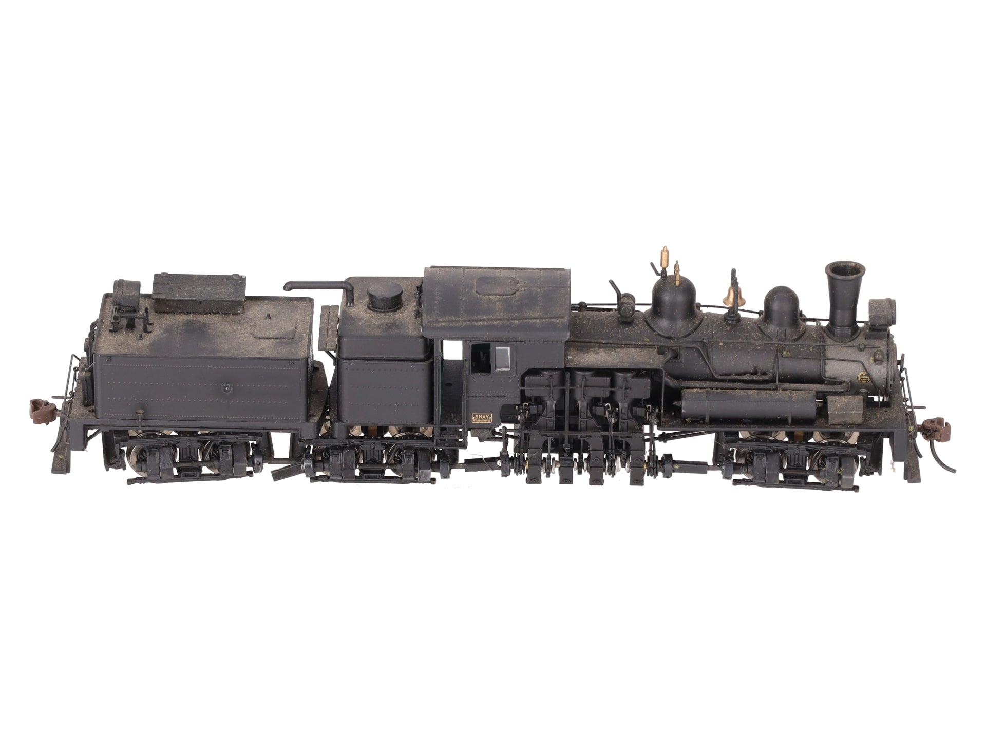 Bachmann 84704 Undecorated 80T 3-Truck Shay w/DCC/Sound EX
