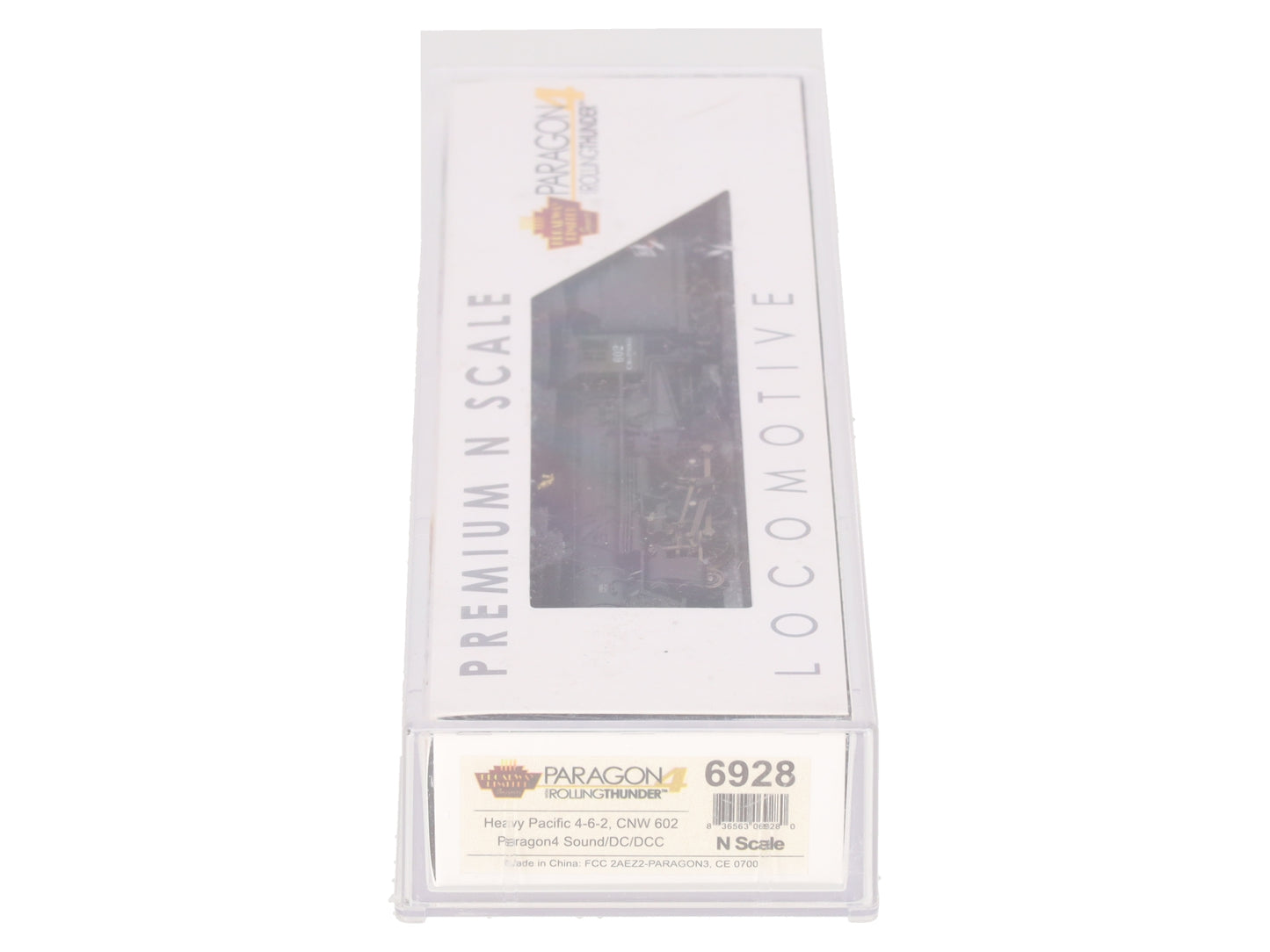 Broadway Limited 6928 N C&NW Heavy 4-6-2 Steam Locomotive Sound/DC/DCC #602 LN/Box