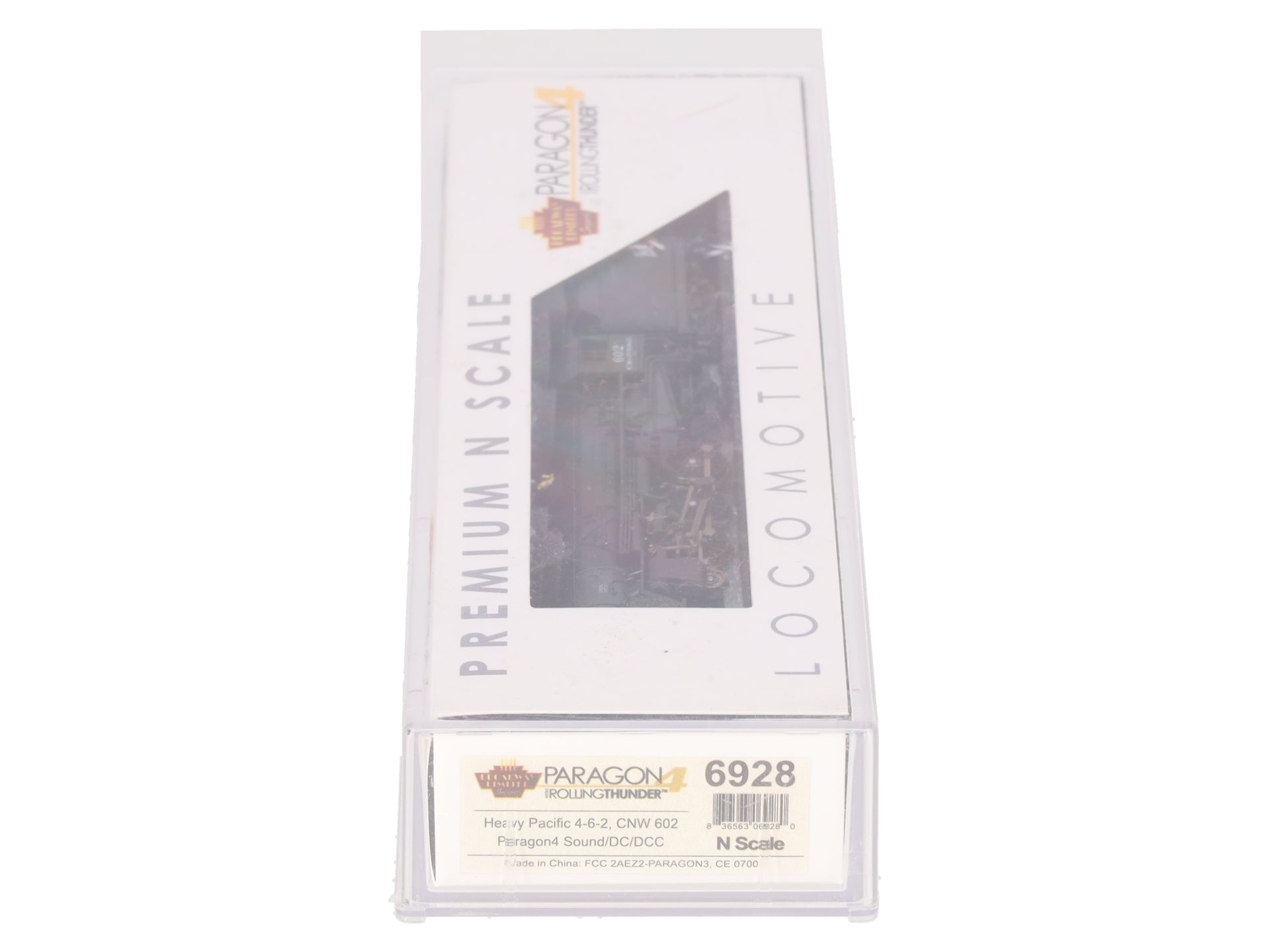 Broadway Limited 6928 N C&NW Heavy 4-6-2 Steam Locomotive Sound/DC/DCC #602 LN/Box