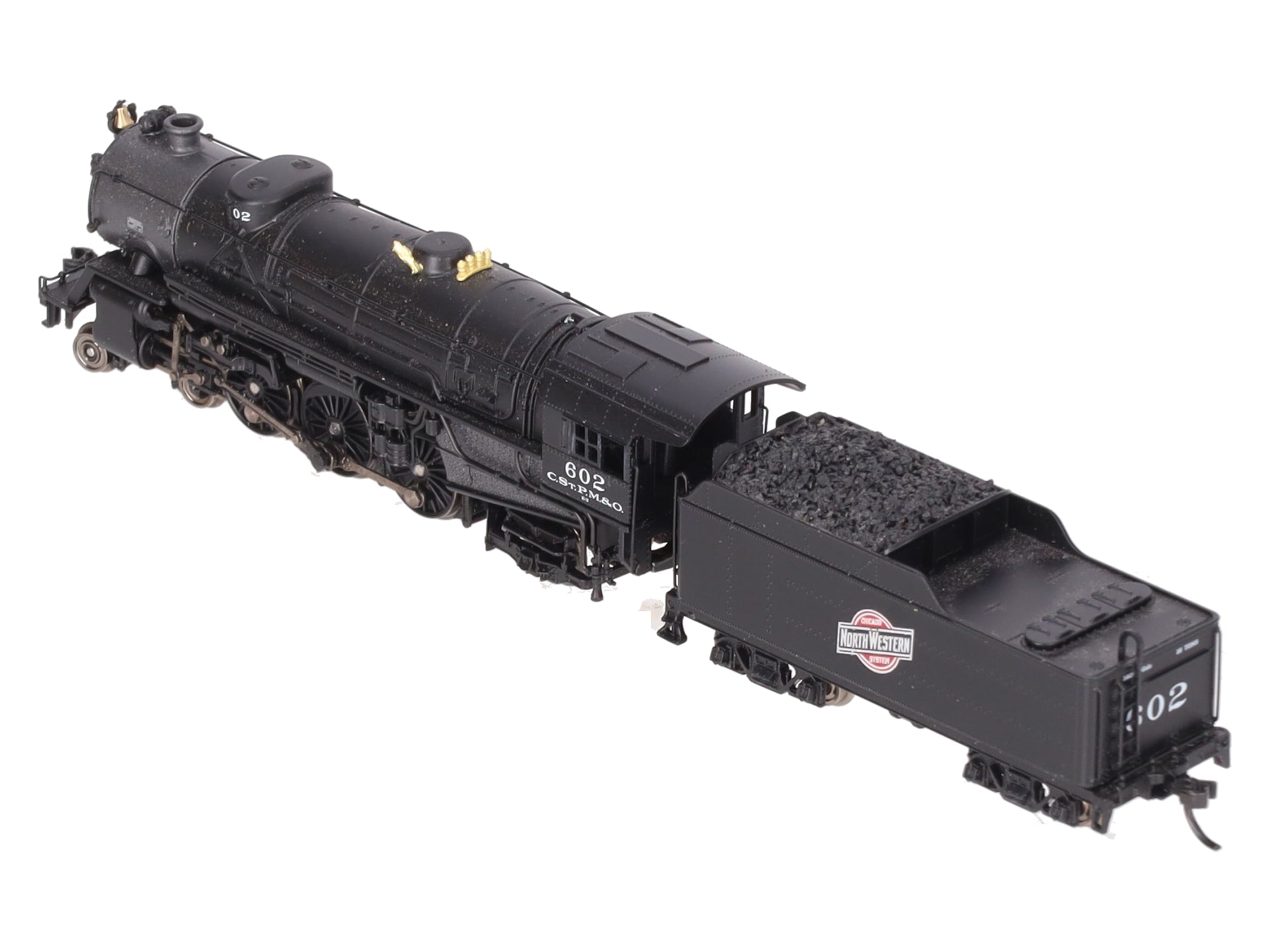 Broadway Limited 6928 N C&NW Heavy 4-6-2 Steam Locomotive Sound/DC/DCC #602 LN/Box