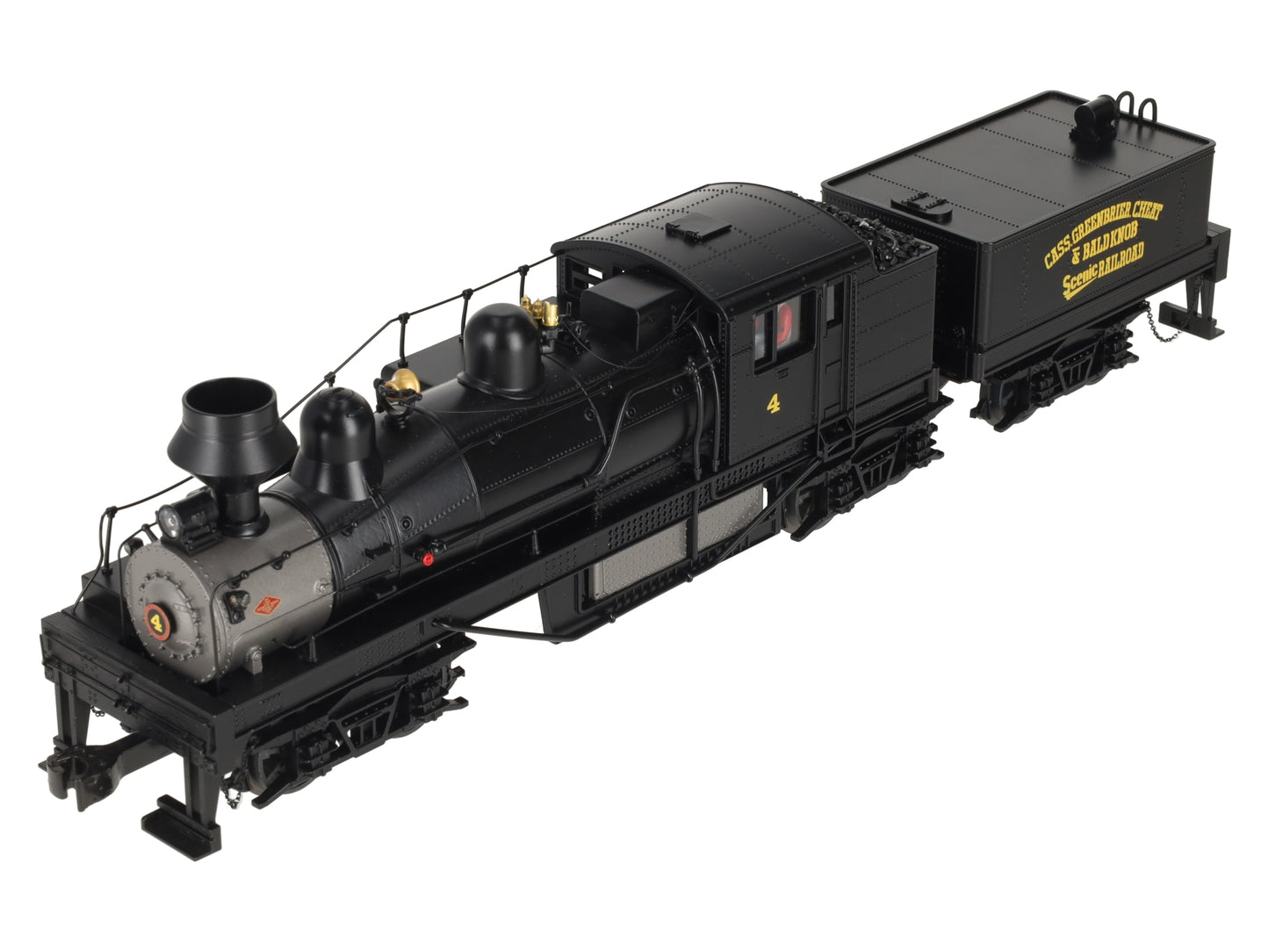 MTH 20-3876-1 O Gauge Cass Scenic Railroad 3-Truck Shay Steam Engine w/ PS3 LN/Box