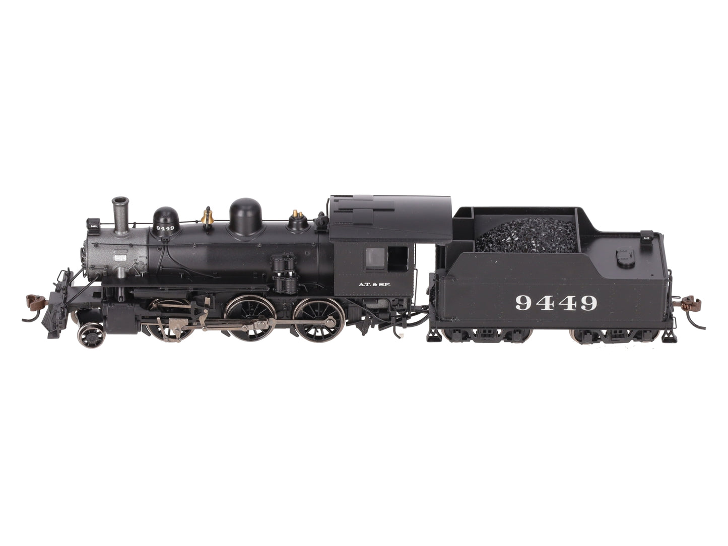 Bachmann 51809 HO Scale ATSF Steam Locomotive & Tender # 9449 EX/Box