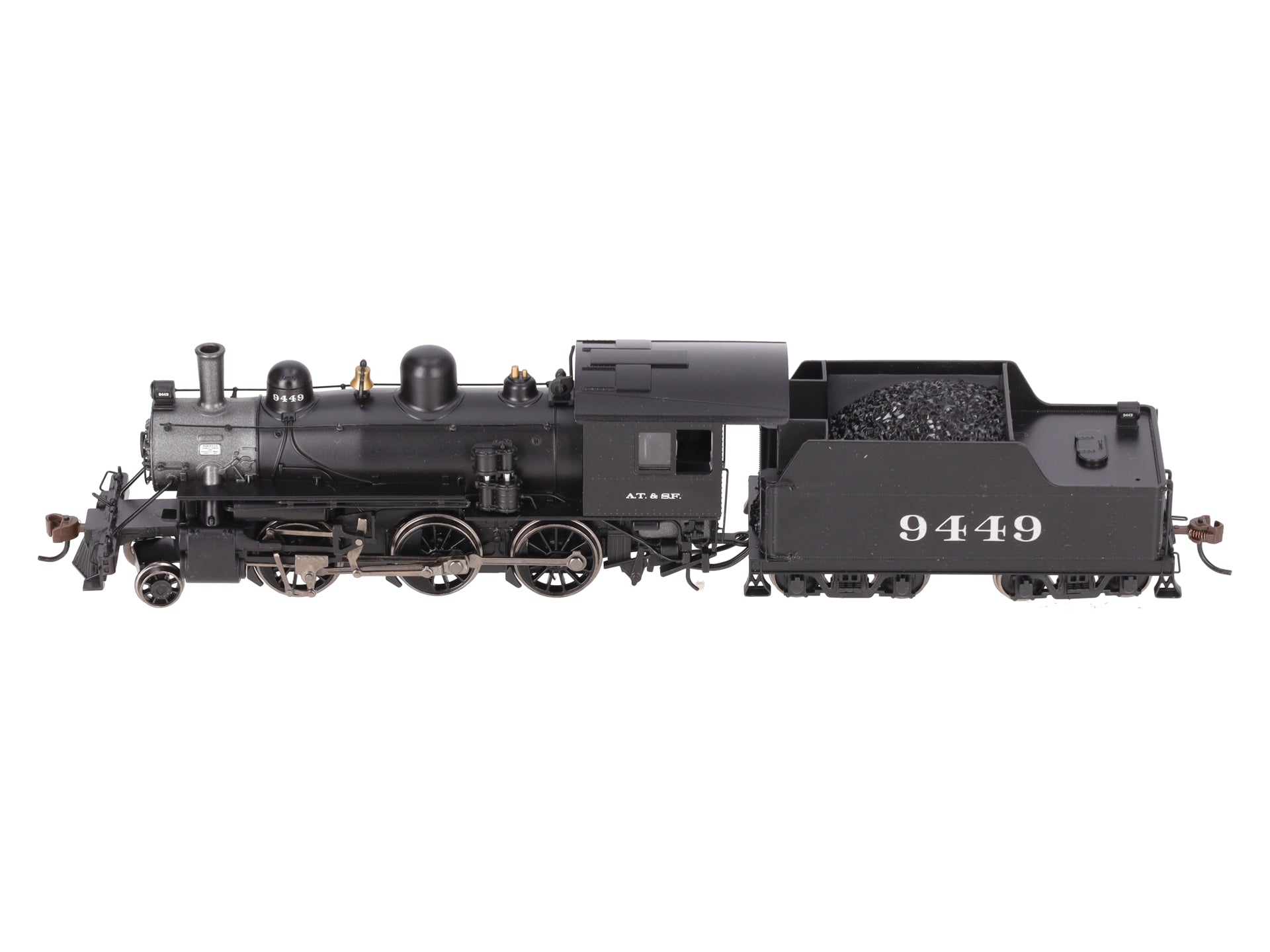 Bachmann 51809 HO Scale ATSF Steam Locomotive & Tender # 9449 EX/Box