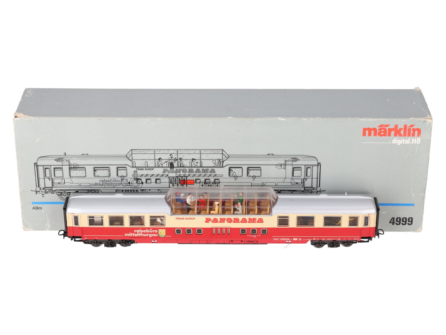 Marklin 4999 HO Scale Digital Waiter Coach Car EX/Box