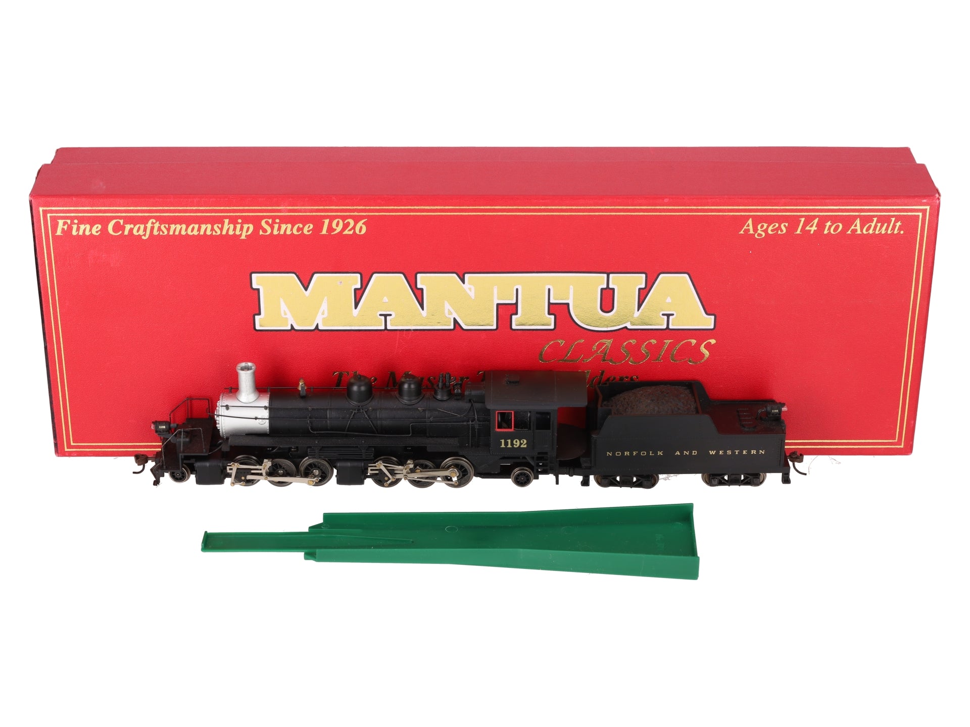 Mantua 345003 HO Norfolk & Western 2-6-6-2 Articulated Steam Loco w/Tender #1192 VG/Box