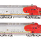 Lionel 2343 Vintage O Gauge Santa Fe F3 AA Diesel Locomotive Set VG