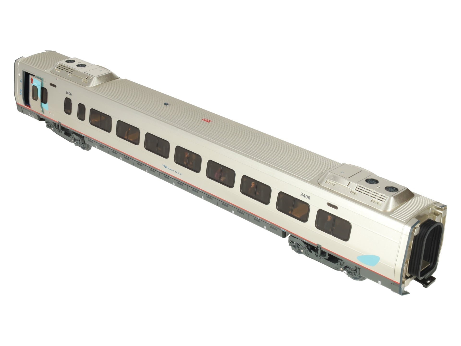Lionel 2122095 O Gauge Amtrak Acela Business Class End #3406 EX/Box