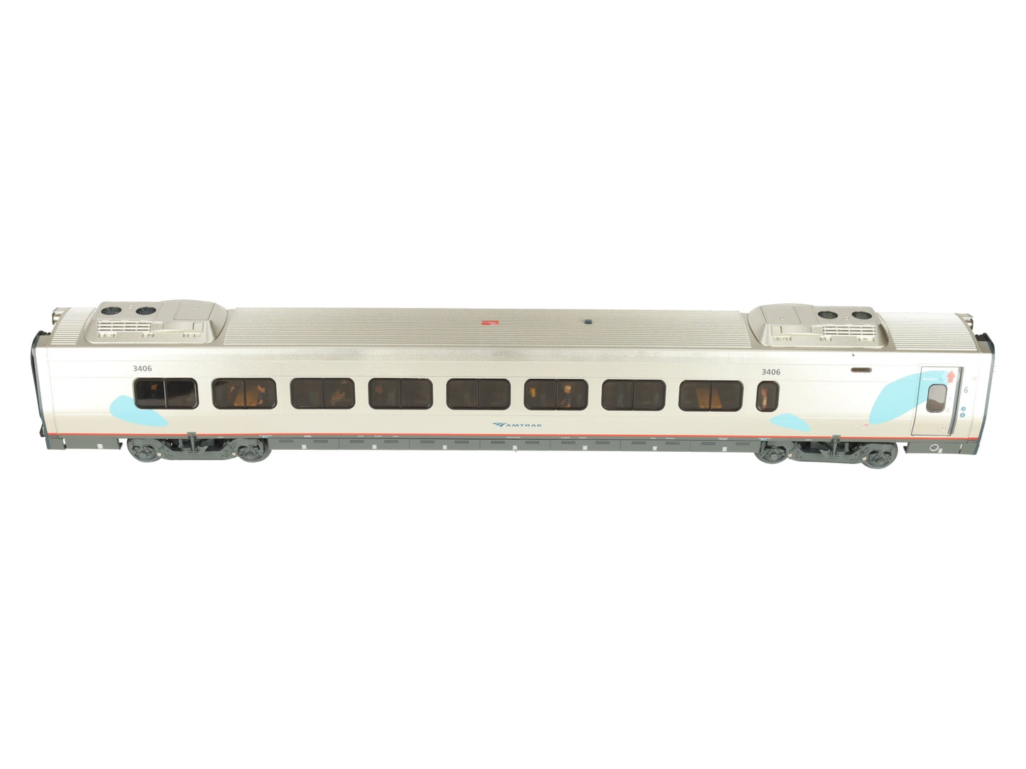 Lionel 2122095 O Gauge Amtrak Acela Business Class End #3406 EX/Box