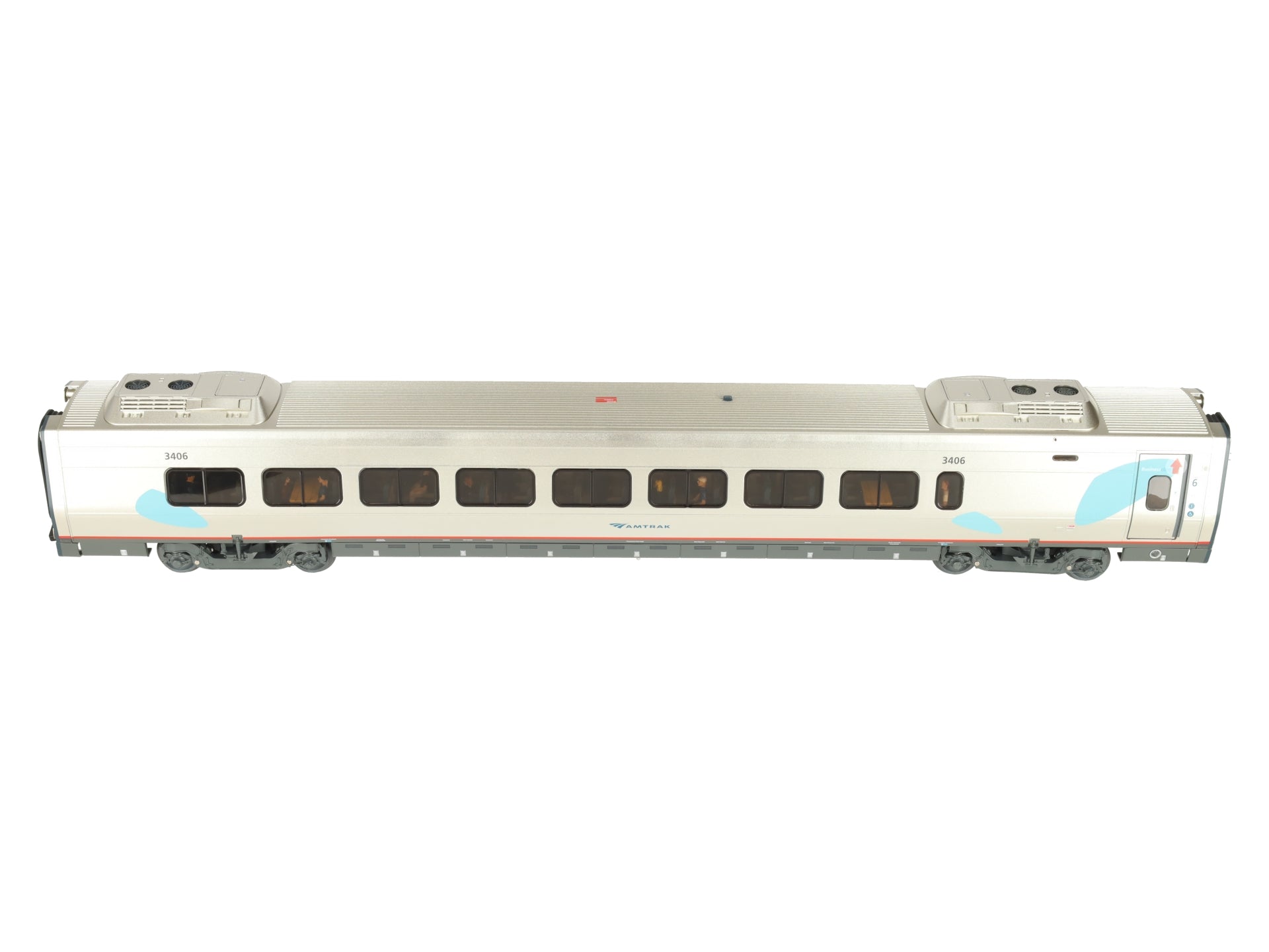 Lionel 2122095 O Gauge Amtrak Acela Business Class End #3406 EX/Box