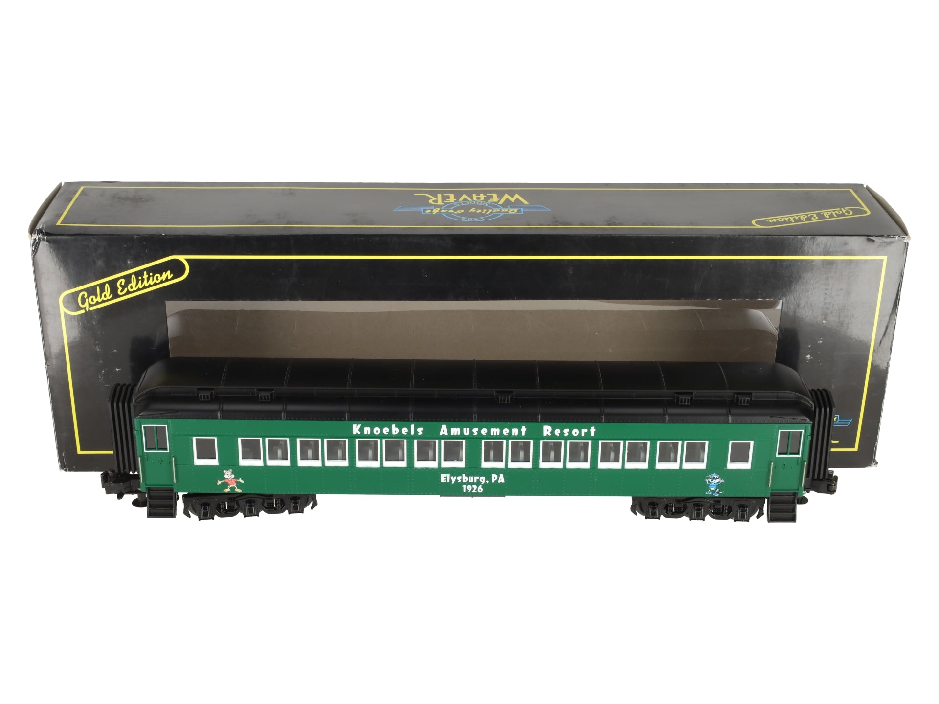 Weaver O Gauge Knoebels Amusement Resort 60' Madison Coach Car LN/Box