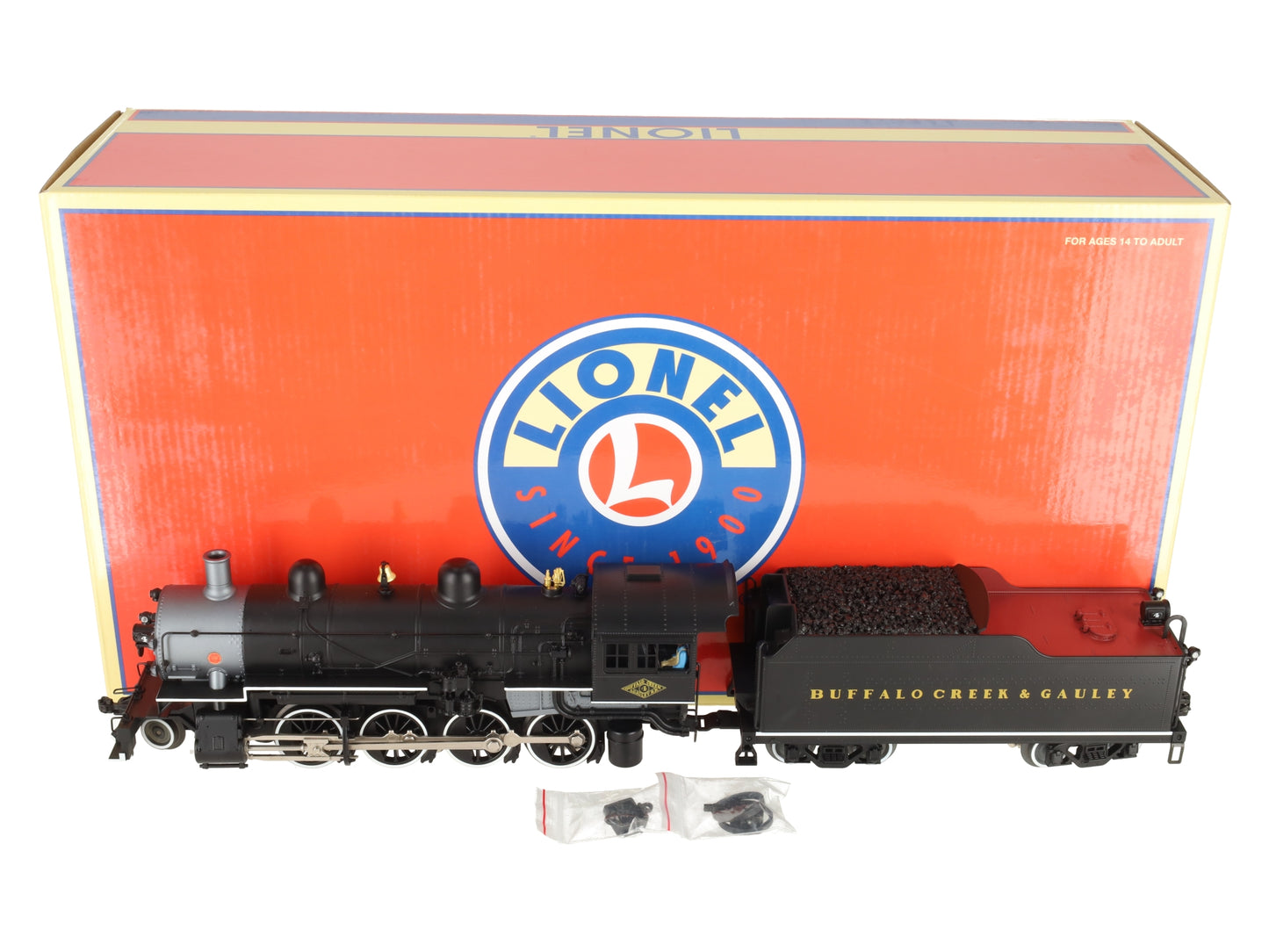 Lionel 2231090 O Gauge Buffalo Creek & Gauley Legacy 2-8-0 Steam Locomotive #4 EX/Box