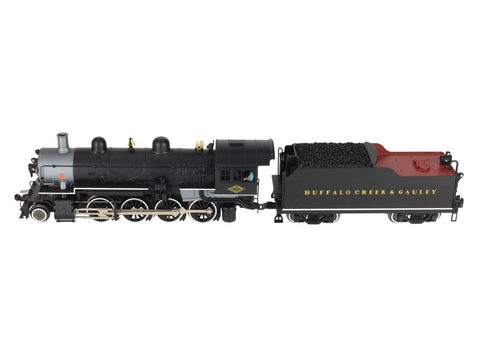 Lionel 2231090 O Gauge Buffalo Creek & Gauley Legacy 2-8-0 Steam Locomotive #4 EX/Box