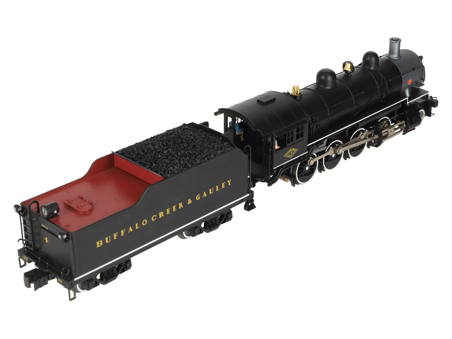 Lionel 2231090 O Gauge Buffalo Creek & Gauley Legacy 2-8-0 Steam Locomotive #4 EX/Box