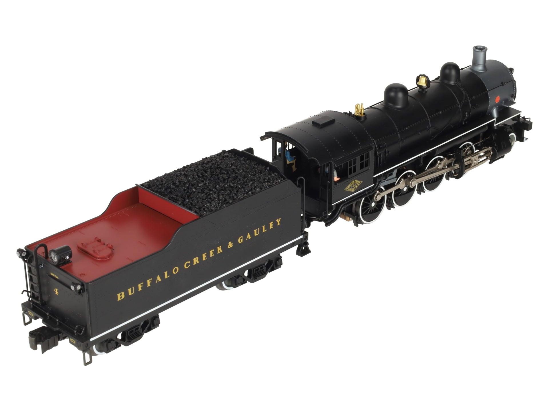 Lionel 2231090 O Gauge Buffalo Creek & Gauley Legacy 2-8-0 Steam Locomotive #4 EX/Box