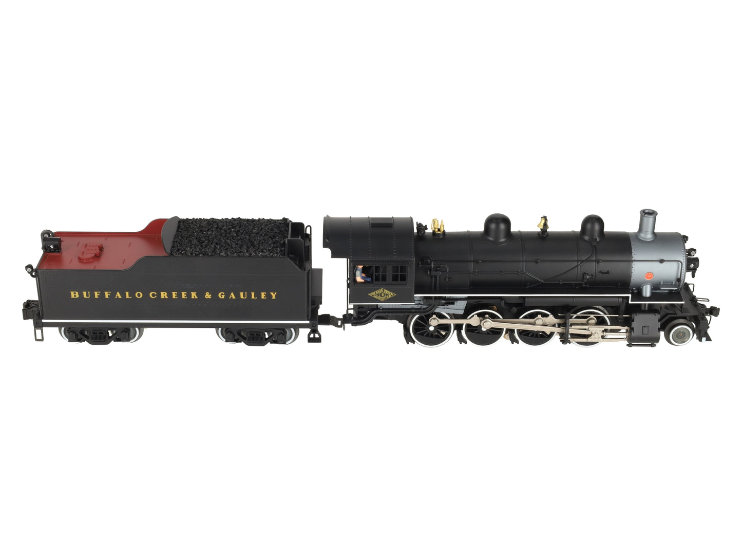 Lionel 2231090 O Gauge Buffalo Creek & Gauley Legacy 2-8-0 Steam Locomotive #4 EX/Box