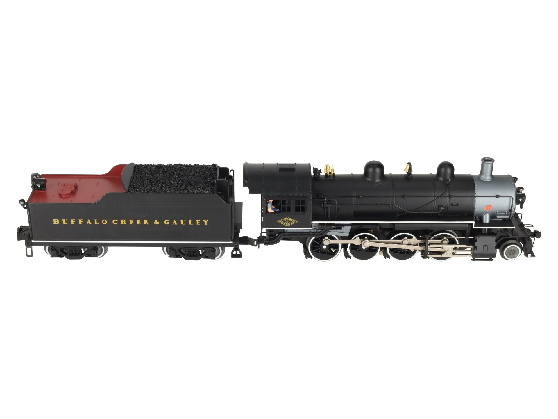 Lionel 2231090 O Gauge Buffalo Creek & Gauley Legacy 2-8-0 Steam Locomotive #4 EX/Box