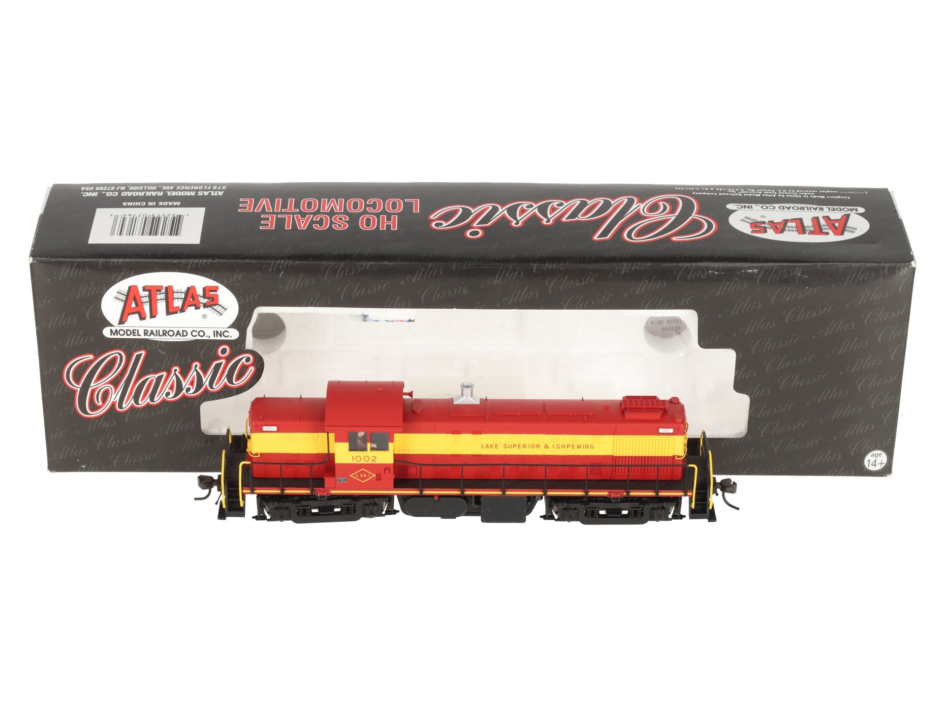 Atlas 7164 HO Scale Lake Superior & Ishpeming ALCO RS-1 Diesel #1002 LN/Box