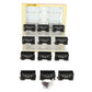 Walthers 932-40533 HO LSI Gold Line Michigan-Style Taconite Ore Car (Set of 12) LN/Box