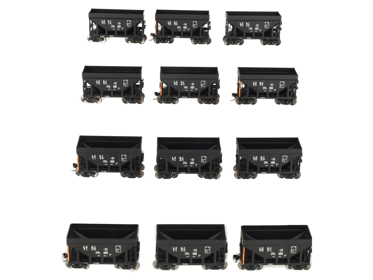 Walthers 932-40533 HO LSI Gold Line Michigan-Style Taconite Ore Car (Set of 12) LN/Box