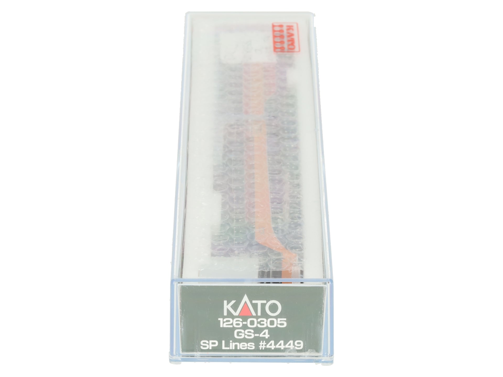 Kato 126-0305 N Southern Pacific Lines 4-8-4 GS-4 Steam Locomotive #4449 w/DCC EX/Box