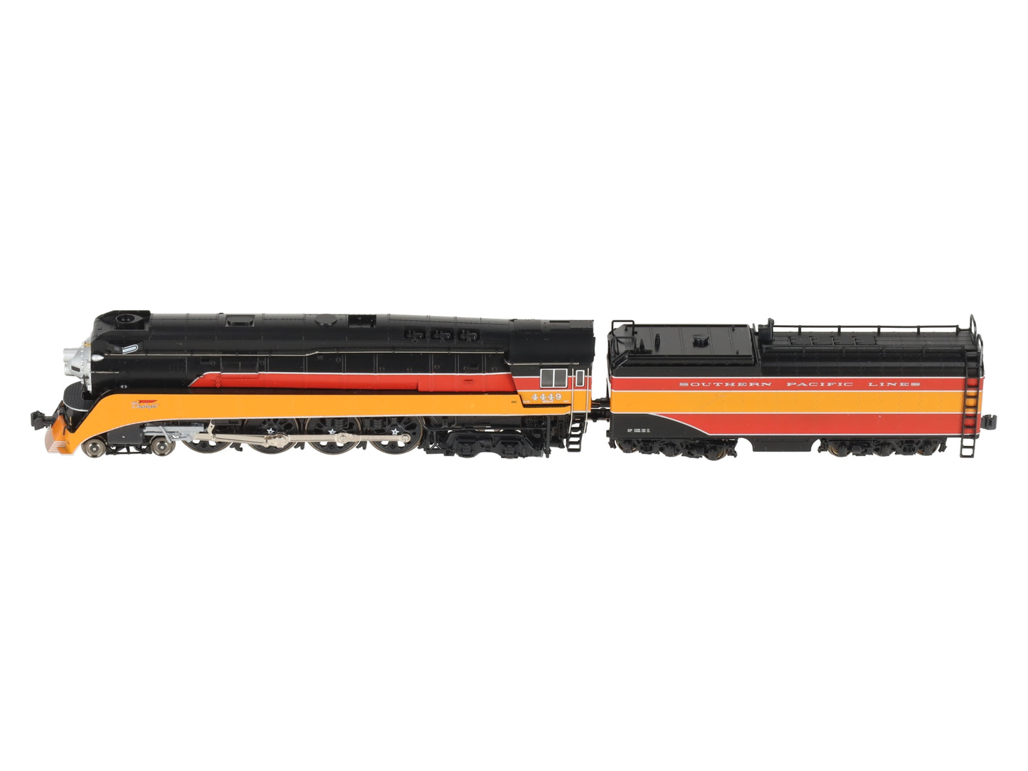 Kato 126-0305 N Southern Pacific Lines 4-8-4 GS-4 Steam Locomotive #4449 w/DCC EX/Box