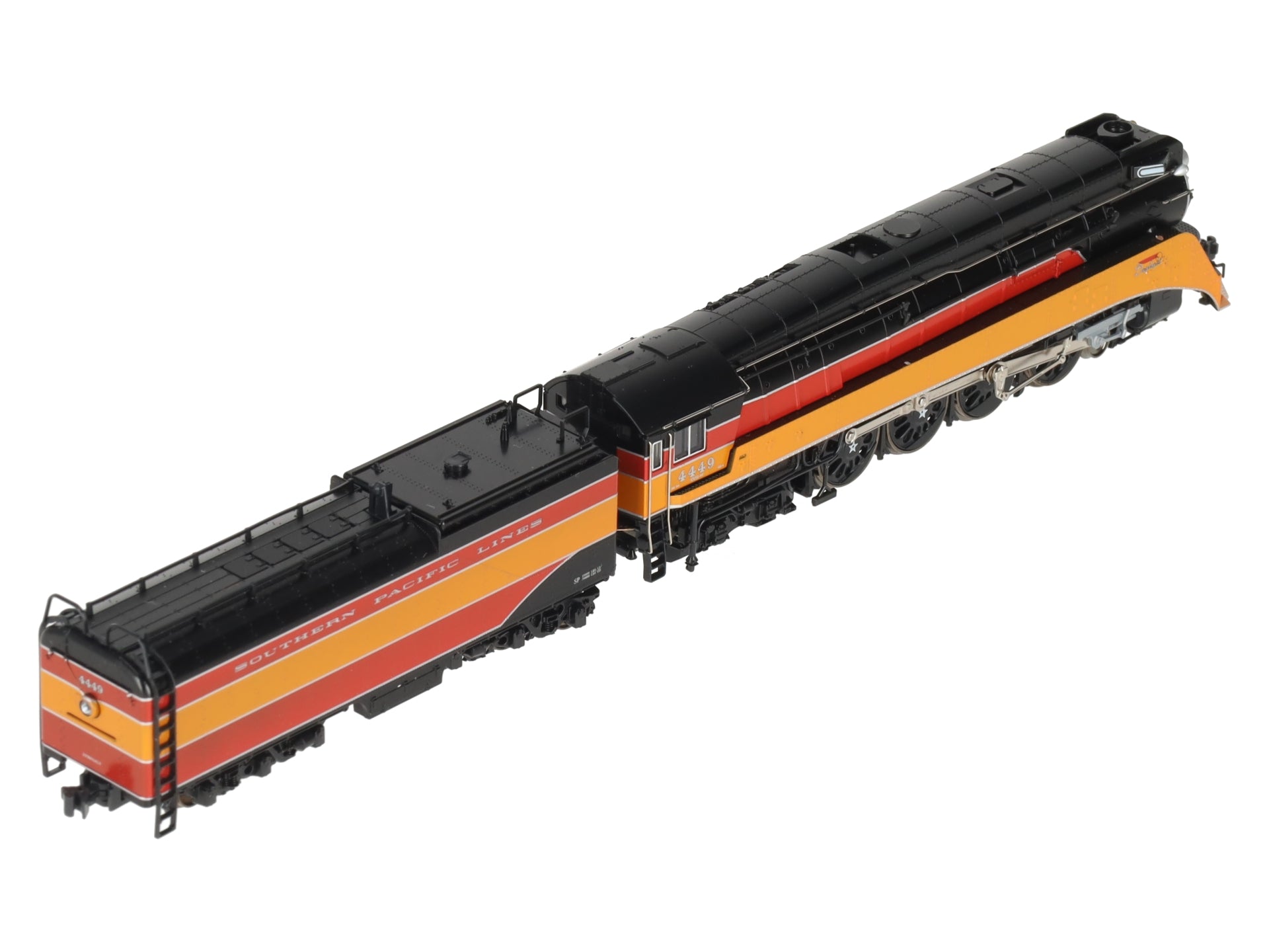 Kato 126-0305 N Southern Pacific Lines 4-8-4 GS-4 Steam Locomotive #4449 w/DCC EX/Box