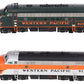 Athearn G22170 HO Scale WP F-7 AA Diesel Set w/Sound LN/Box