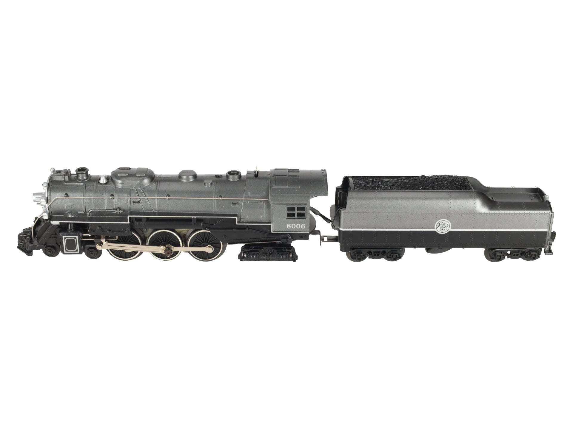 Lionel 6-8006 O Atlantic Coast Line 4-6-4 Steam Locomotive w/Tender EX