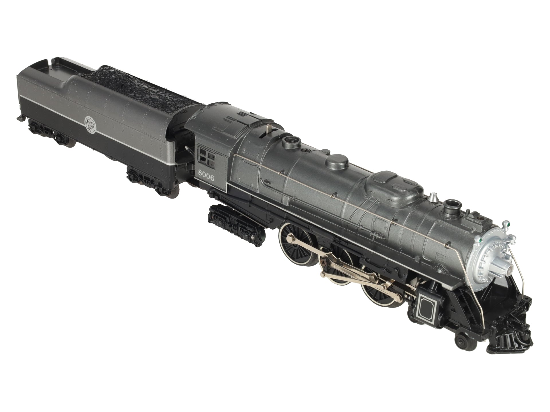 Lionel 6-8006 O Atlantic Coast Line 4-6-4 Steam Locomotive w/Tender EX