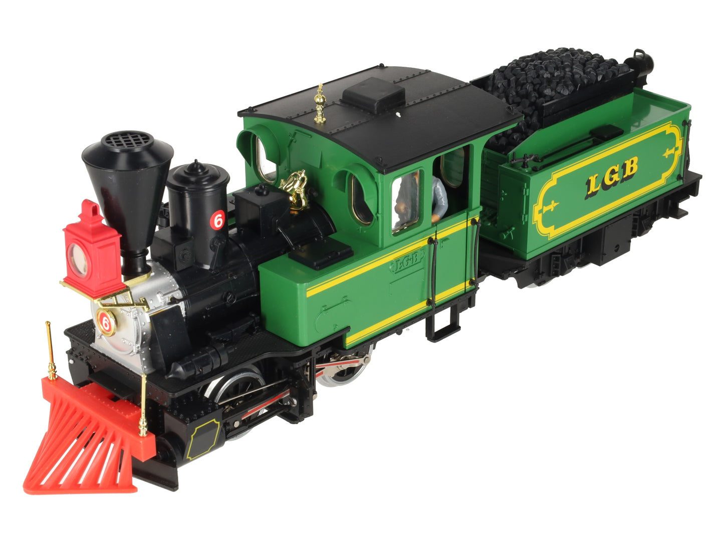 LGB 2017 G Scale 0-4-0 Rio Grande Steam Locomotive & Tender #6 LN/Box