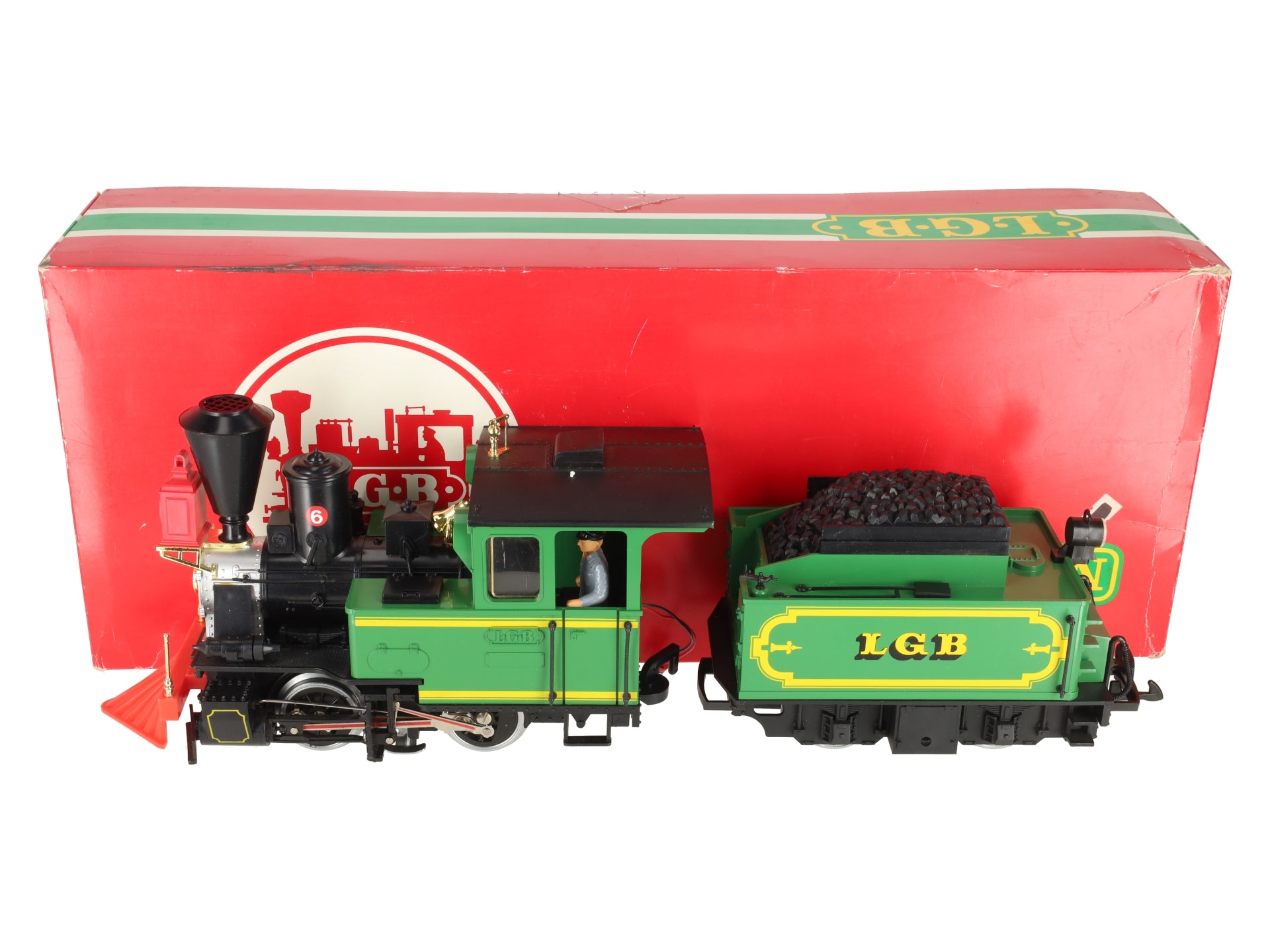 LGB 2017 G Scale 0-4-0 Rio Grande Steam Locomotive & Tender #6 LN/Box